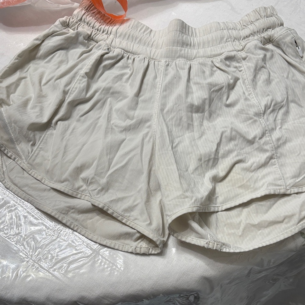 lululemon athletica Women's White Athletic Shorts